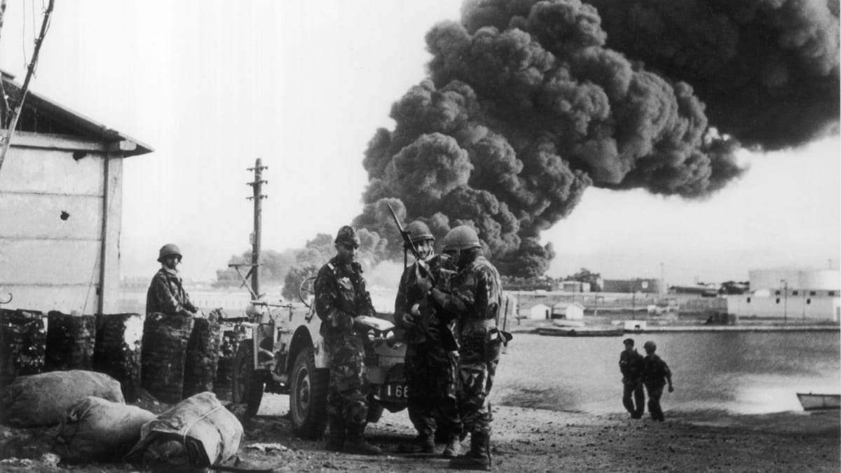 Suez Crisis in The Cold War