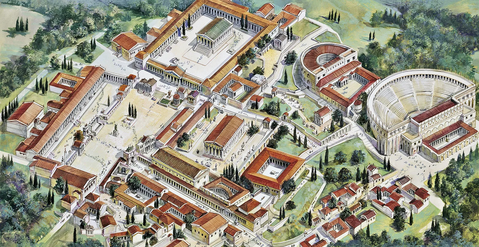 A Typical City in Ancient Greece