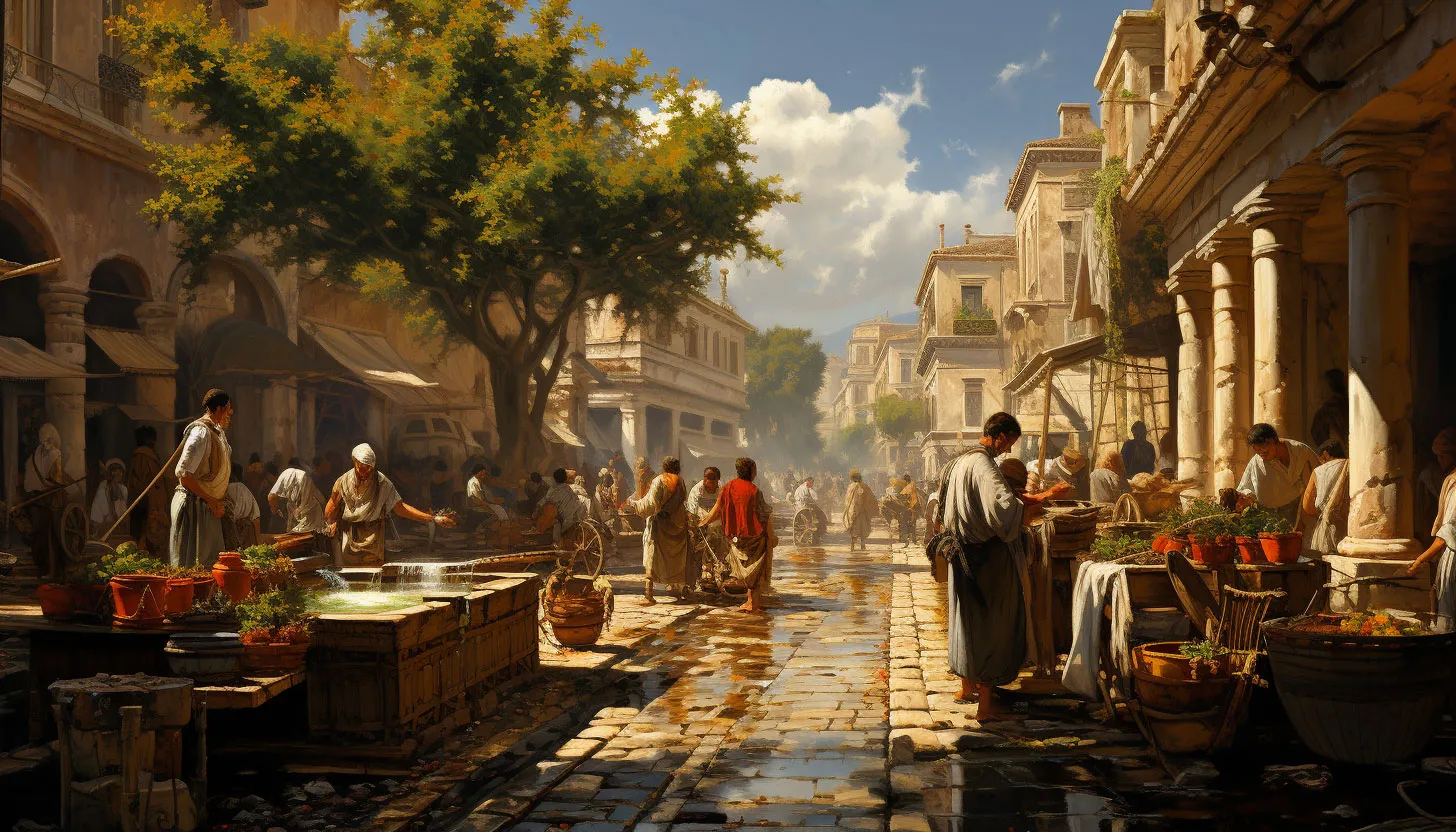Life in City in Ancient Rome